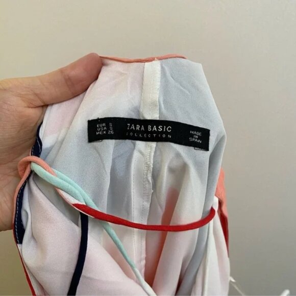 Zara Halter Open Back Maxi Dress S - Picture 14 of 16